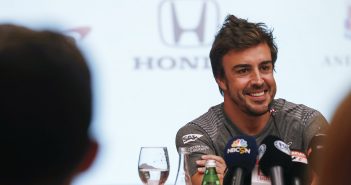 Le défi de Fernando Alonso aux 500 Miles d’Indianapolis conférence de presse Fernando Alonso Indy 500 Bahrain avril 2017