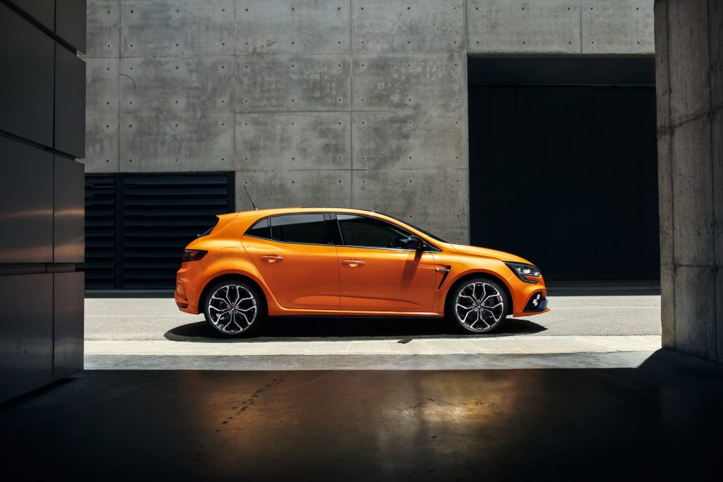 Nouvelle Renault Mégane RS orange tonique