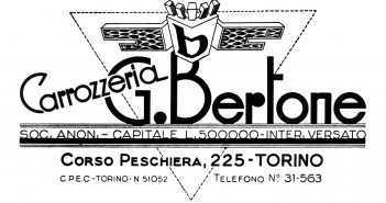 Série Bertone #1 Les années Scaglione-Giugiaro (1952-1965) Logo Bertone - ©Bertone