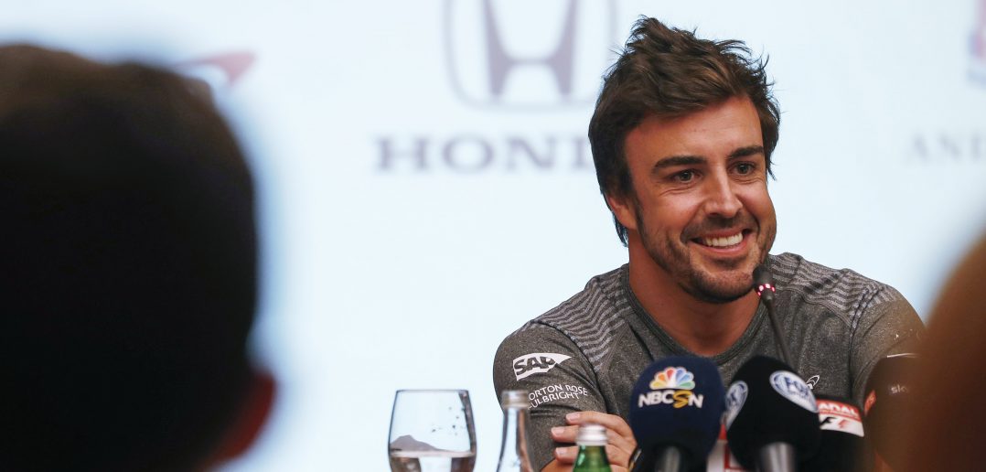 conférence de presse Fernando Alonso Indy 500 Bahrain avril 2017