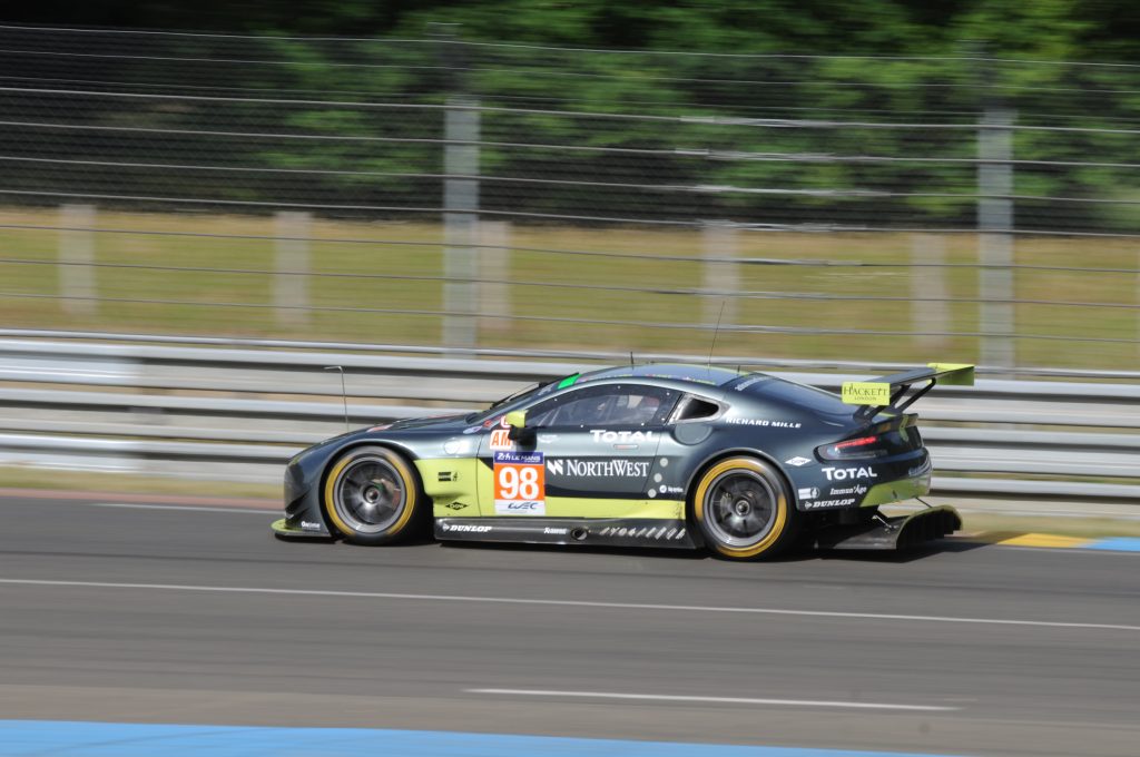 Aston Martin Vantage n°98 - Journée test des 24 Heures du Mans 2017