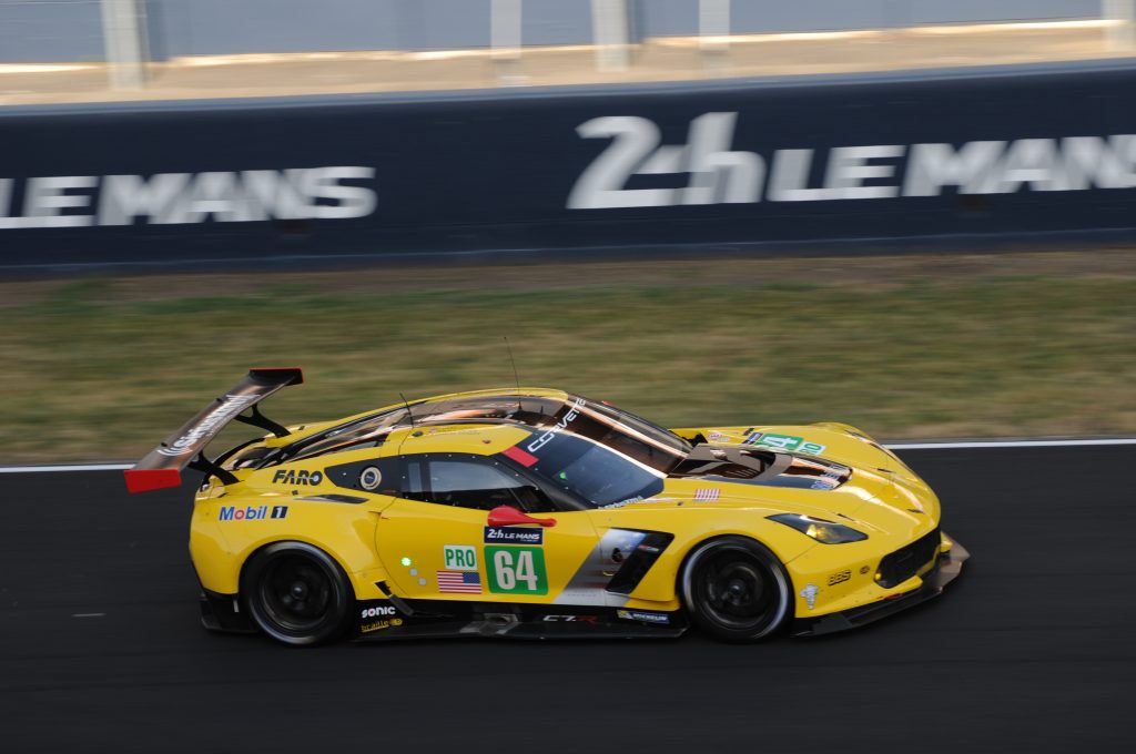 Corvette C7.R n°64 - Journée test des 24 Heures du Mans 2017