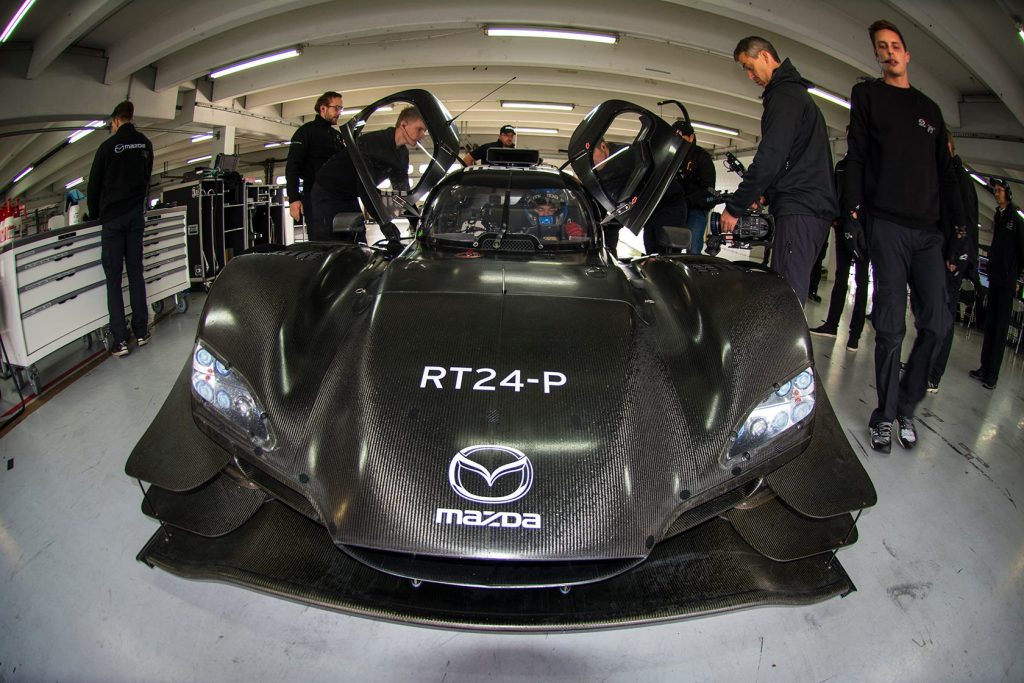 La Mazda Dpi du Mazda Team Joest