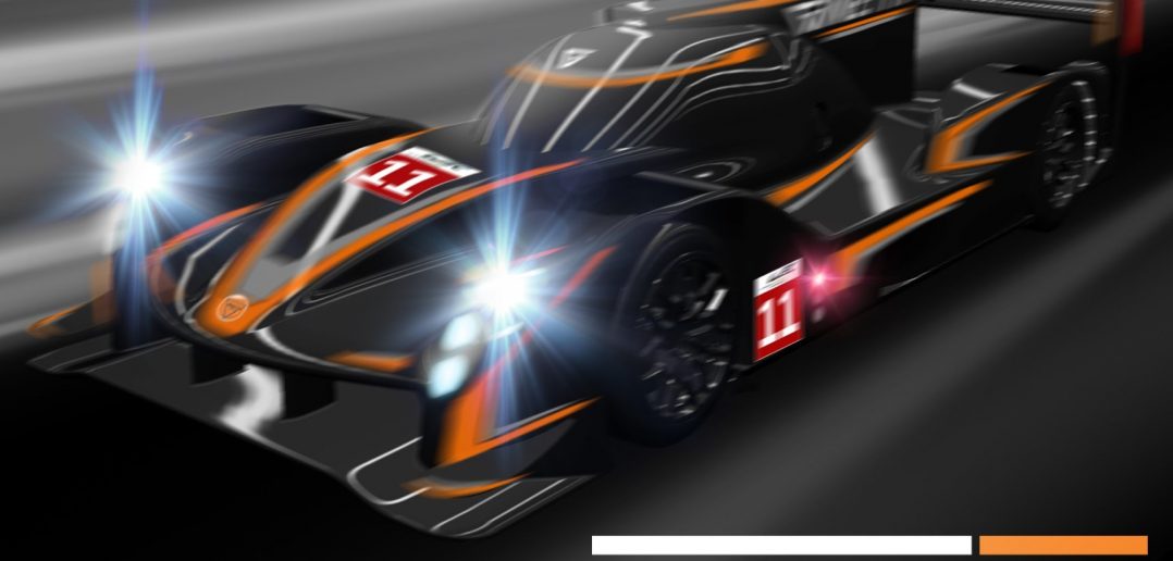 Vue 3D du prototype Ginetta LMP1