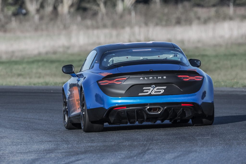 Alpine A110 Cup arrière