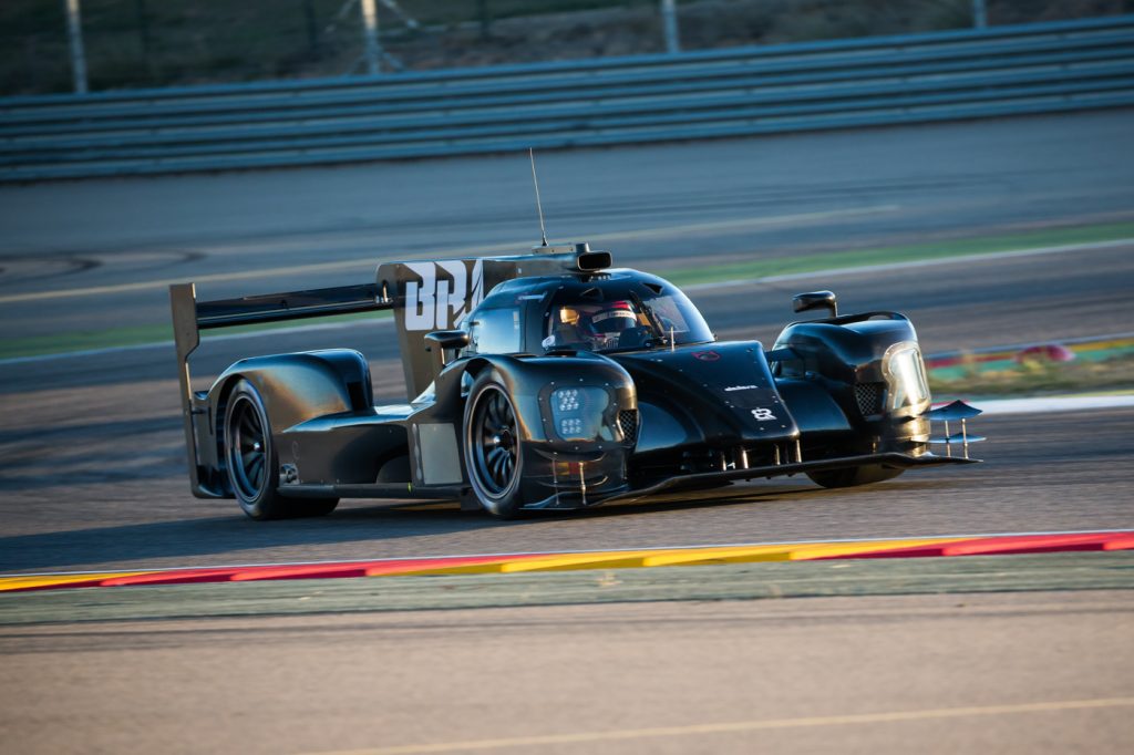 la BR1 en séance de roulage