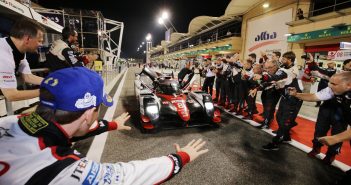 Super saison 2018-2019 : le Toyota Gazoo Racing s’engagera en WEC La Toyota TS050 Hybrid n°8 du Toyota Gazoo Racing victorieuse des 6 H de Bahreïn