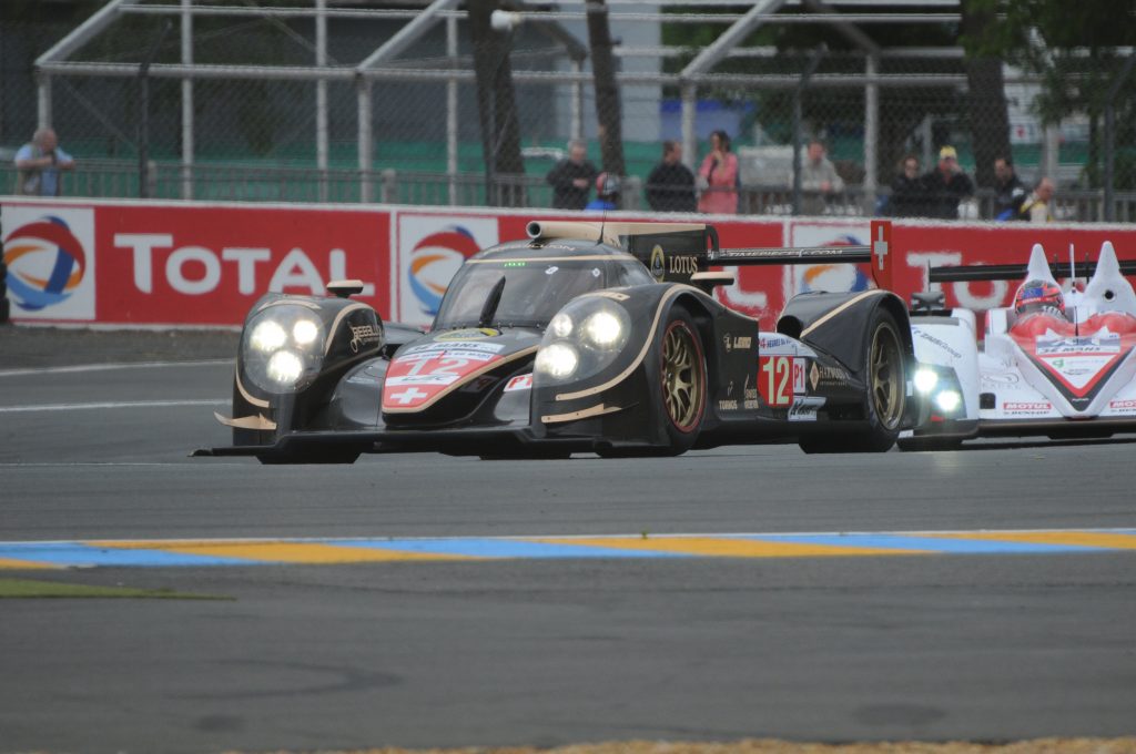 Lola-Toyota du Rebellion Racing à la Chicane Dunlop aux 24 Heures du Mans 2012