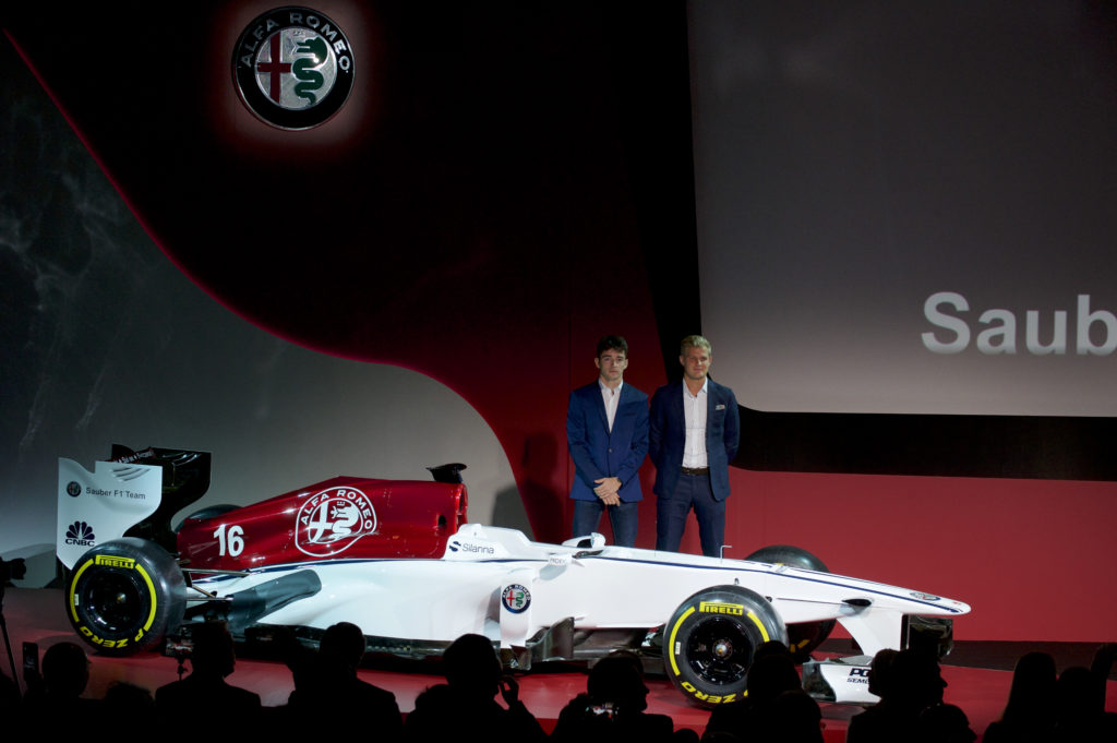 Charles Leclerc et Marcus Ericsson seront les pilotes de l'équipe Alfa Romeo Sauber F1 Team en 2018