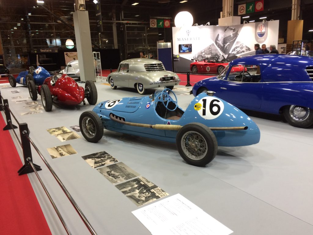 Exposition Jean-Pierre Wimille Rétromobile 2018