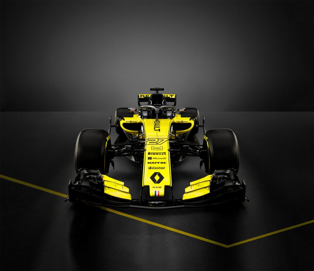 Renault RS 18 face avant