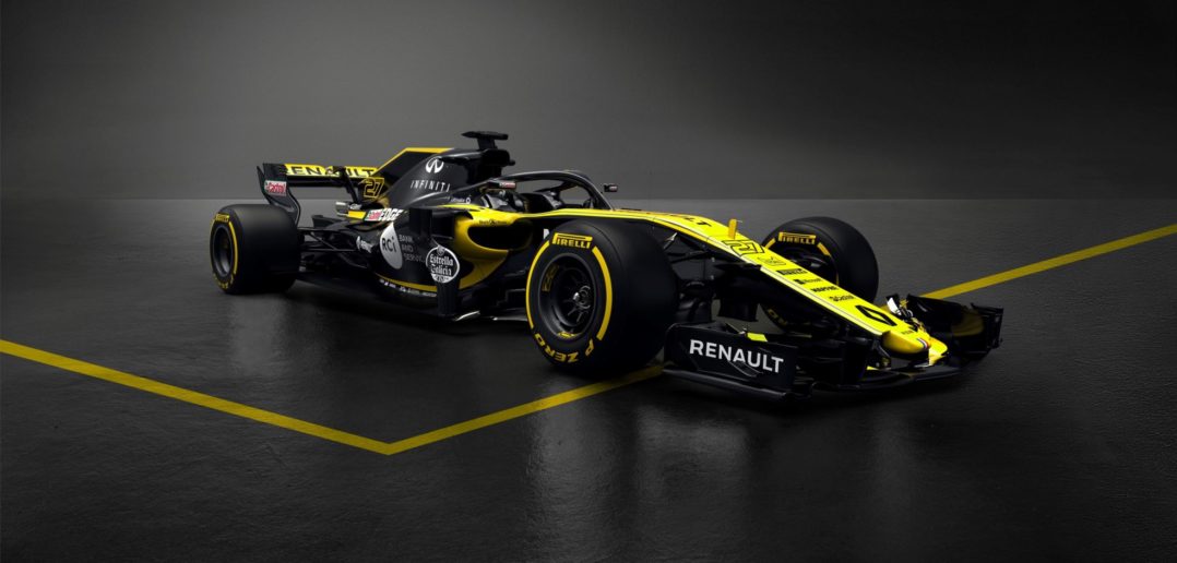 La Renault RS 18 engagée en championnat du monde de Formule 1 2018