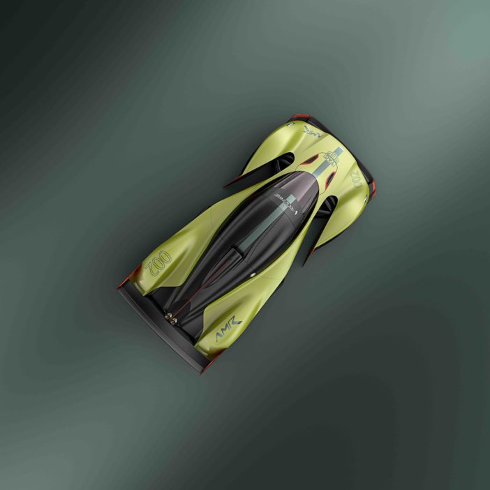 Aston Martin Valkyrie AMR Pro Vue Plongeante