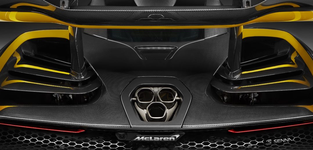 McLaren Senna Carbon Theme Aileron arrière
