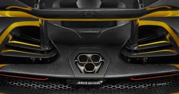 McLaren Senna Carbon Theme : le joyau de Woking McLaren Senna Carbon Theme Aileron arrière