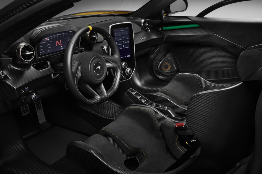 McLaren Senna Carbon Theme Interieur