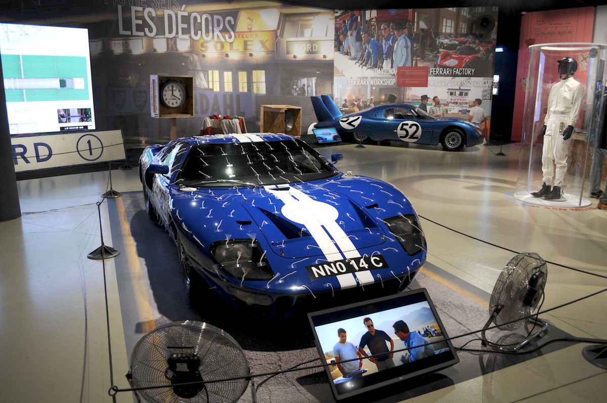 Ford GT40 bleue Le Mans 66