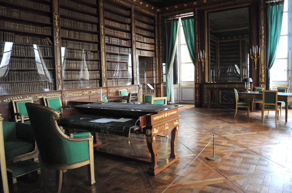 Bibliothèque empereur Château de Compiegne