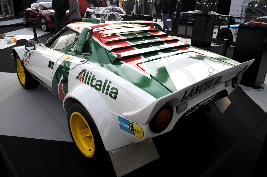 Lancia Stratos Rallye arrière